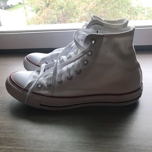 White High Top Converse